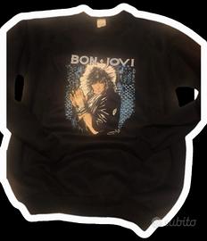 Felpa BON JOVI vintage anni  '80
