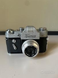 Fotocamera Kiev Kristall, con Industar-50 50mm 3,5