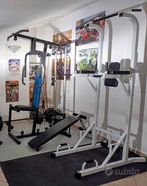 palestra rack pesi home Gym