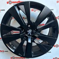 4 cerchi lega peugeot 3008 4008 5008 r17 lt3340