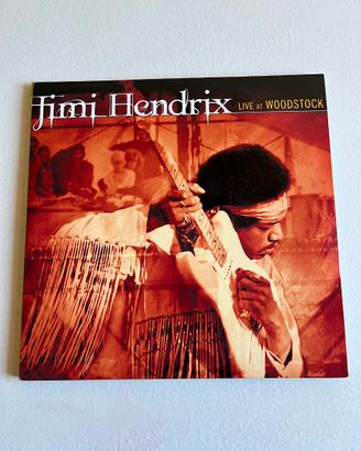 LP Triplo Jimi Hendrix-Live at Woodstock-