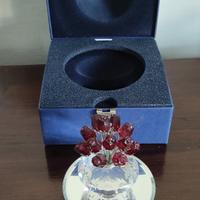 Swarovski vaso di rose