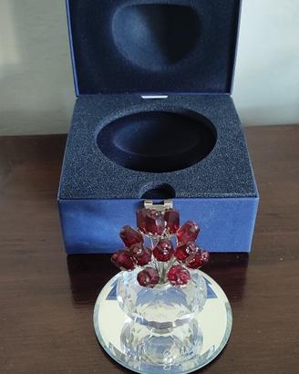 Swarovski vaso di rose