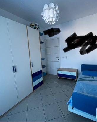 Zona Notte: Letti + Cassettiera + Armadio