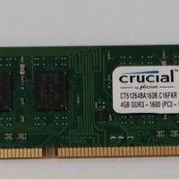 RAM Crucial CT51264BA160B.C16FKR 4GB DDR3-1600 DIM
