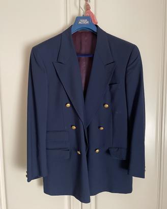 Blazer Vintage Trussardi Action Doppio Petto Blu N