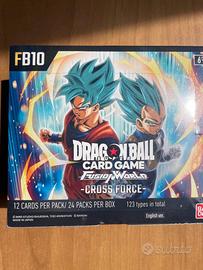 Dragon Ball Cross Force FB10 Booster Box 24 Packs