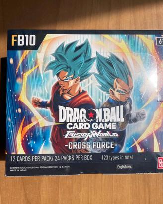 Dragon Ball Cross Force FB10 Booster Box 24 Packs