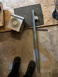 Puntazza/palo 1mt messa a  terra