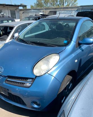 Ricambi Nissan Micra cabrio benzina CR14 2006