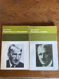 2 LIBRI DI JOHN DEWEY