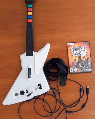  chitarra x-plorer Gibson guitar hero xbox 360/PC