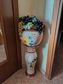 Portavaso in ceramica