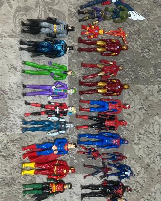 lotto Giocattoli Marvel/DC (leggere descrizione)