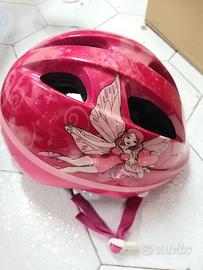 casco bicocletta bambina misura 52 56 cm. Ottime c