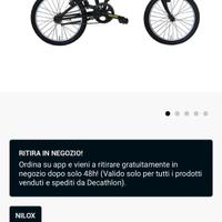 Bici pieghevole nuova