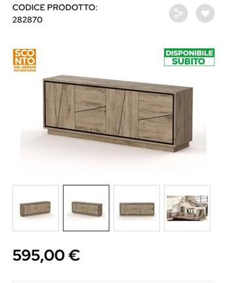 Credenza colorado madia