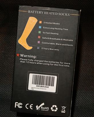 Calze riscaldanti taglia XL (42-46) unisex