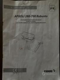 Motore per cancello battente