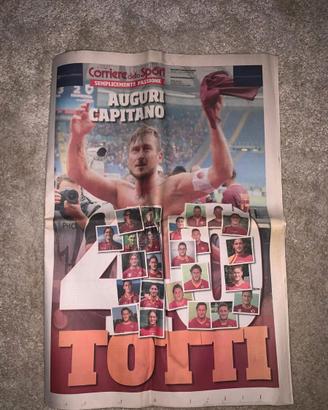 Gironali As Roma Addio al calcio Totti