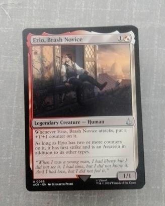 Commander Ezio casual magic the gathering 