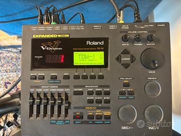 Modulo Roland TD-10 con espansione TDW-1