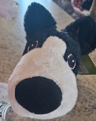 4 peluche Mini Big Heads/Amici della Fattoria