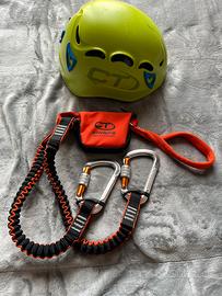 Kit ferrata con caschetto ct