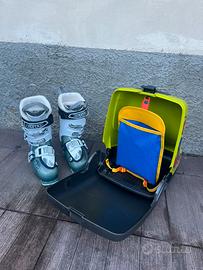 Scarponi da sci Atomic + valigetta