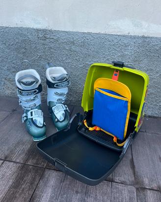 Scarponi da sci Atomic + valigetta