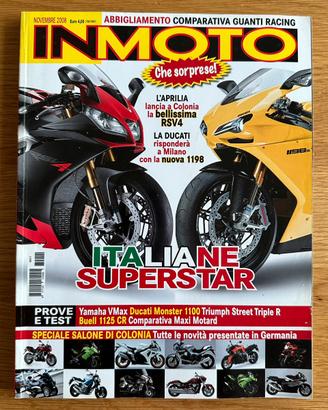 InMoto n. 11 novembre 2008 rivista moto e scooter