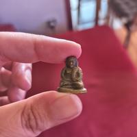 statuetta Buddha ottone Thailandia 