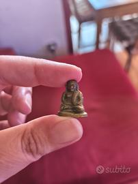 statuetta Buddha ottone Thailandia 
