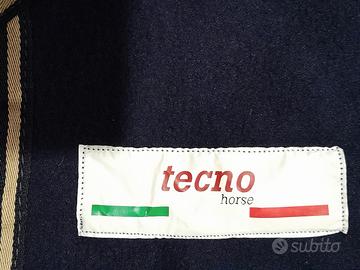 Calda Coperta da Cavallo, Nuova, in Pile Blu Tg. L