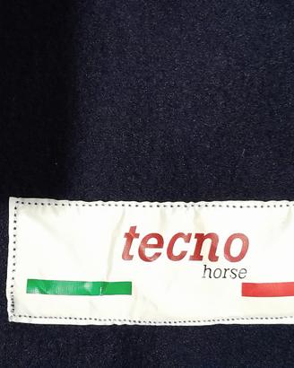 Calda Coperta da Cavallo, Nuova, in Pile Blu Tg. L