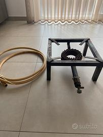 Fornello a gas Gpl portatile 40x40x18