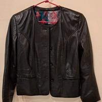 giacca sword gold limited edition, vera pelle