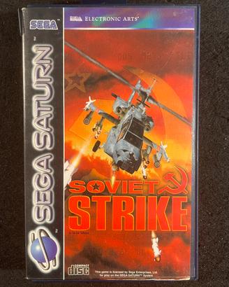 Soviet Strike per SEGA Saturn - videogioco Vintage