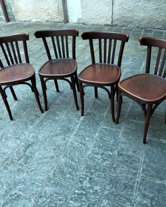 4 poltroncine vintage 