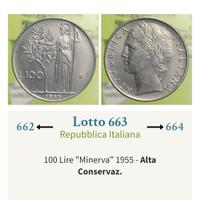 100 lire del 1955 rara