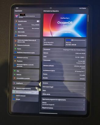 Oneplus Pad 4 12 256gb
