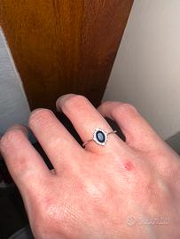 Anello stroili in argento