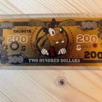 Disney Gold Banknote - Banconota Goofy (Pippo) 200