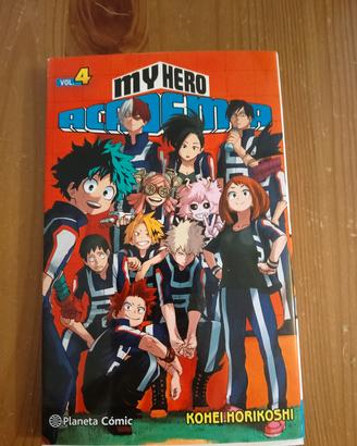Manga My Hero Accademia vol. 4 