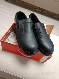 scarpe da cuoco antifurtunistiche nere 46