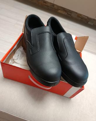 scarpe da cuoco antifurtunistiche nere 46