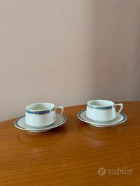 Coppia Tazzine Caffè Vintage Richard Ginori