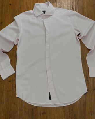 Camicia Boss rosa da uomo