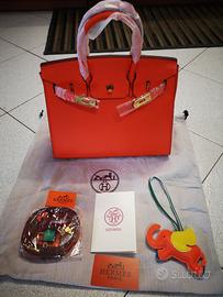 Borsa a mano tipo Birkin 30 di Hermes in pelle