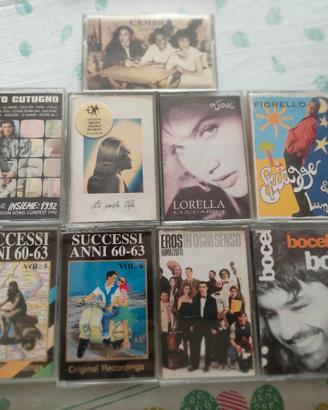musicassette artisti italiani
